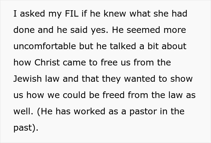 Christian Woman Sneaks Pork Into Jewish SIL's And His Kids' Food To Prove A Point, They Decide To Completely Cut Contact