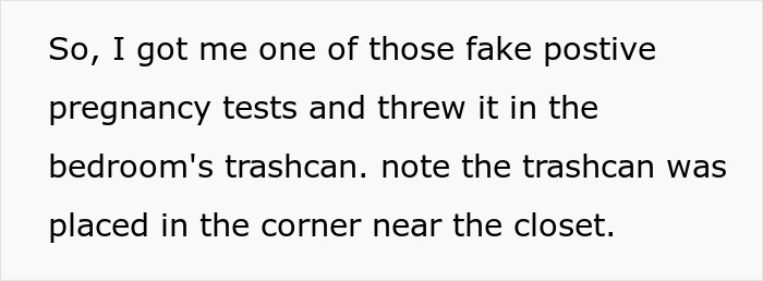 Woman Tells The Whole Family Her DIL Is Pregnant After Finding Her Positive Pregnancy Test, Is 'Heartbroken' After Discovering It Was A Trap To Expose Her Snooping Woman Tells The Whole Family Her DIL Is Pregnant After Finding Her Positive Pregnancy Test, Is 'Heartbroken' After Discovering It Was A Trap To Expose Her Snooping