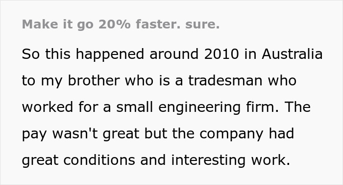 &ldquo;Sure, You&rsquo;re The Boss&rdquo;: Supervisor Insists Worker Increase Machine Speed Above Its Limits, Regrets It Within Minutes