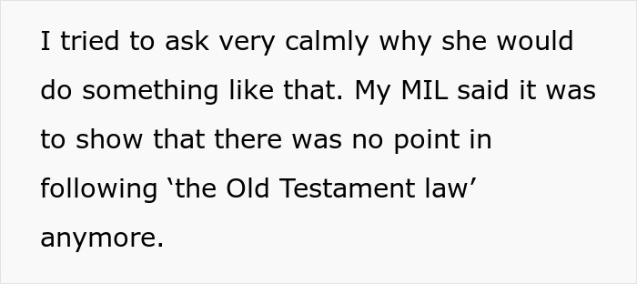Christian Woman Sneaks Pork Into Jewish SIL's And His Kids' Food To Prove A Point, They Decide To Completely Cut Contact