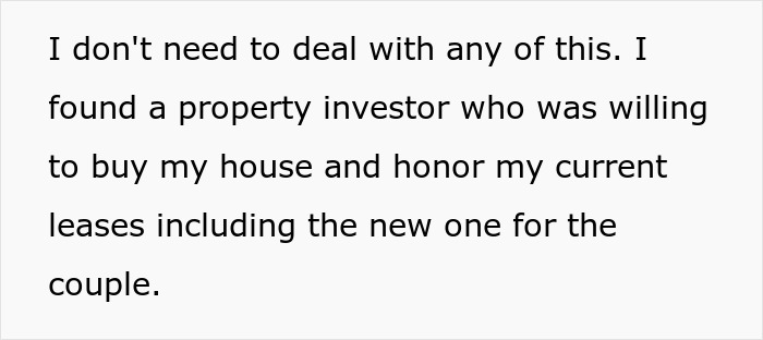 People Online Approve Of This Homeowner&rsquo;s Decision To Walk Away From A Conflict With Tenants By Selling The House