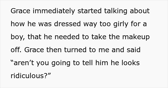 Mom Has The Perfect Response For MIL After She Calls Her Stepson's Eyeshadow Ridiculous, Drama Ensues