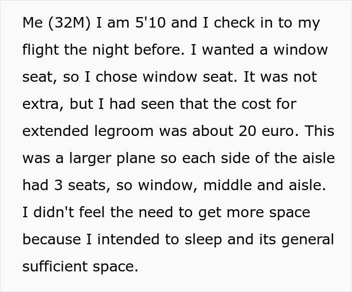 Man Confronts "Giant" 6'8" Man After He Stopped Him From Reclining His Seat On A Plane