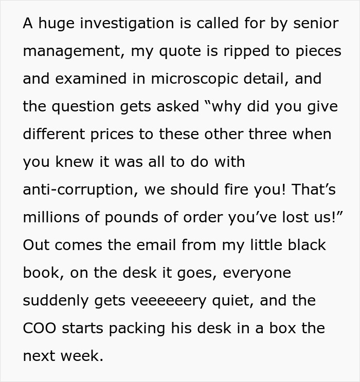 Employee Saves Themselves From Legal Trouble By Showing An Email They Asked For From The COO Before Starting To Follow His Orders Employee Saves Themselves From Legal Trouble By Showing An Email They Asked For From The COO Before Starting To Follow His Orders