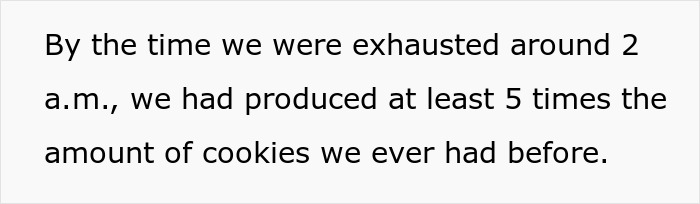 Wife Challenges Her Husband To Give Her Cookie-Baking Tradition A Try, He Ends Up Upstaging Her, Family Drama Ensues Wife Challenges Her Husband To Give Her Cookie-Baking Tradition A Try, He Ends Up Upstaging Her, Family Drama Ensues