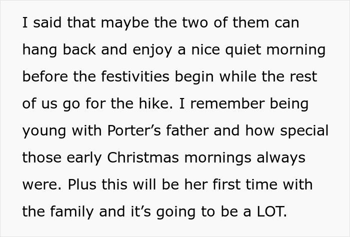 Mom Refuses To Cancel Family Christmas Hike For Son&rsquo;s &ldquo;Out Of Shape&rdquo; Girlfriend