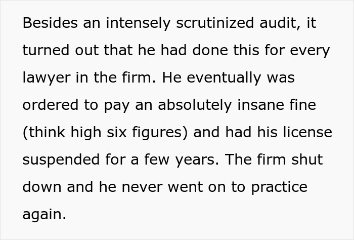 Recently Fired Employee Gets Pro Revenge On Law Firm Owner After Finding Out He Screwed Over His Whole Team