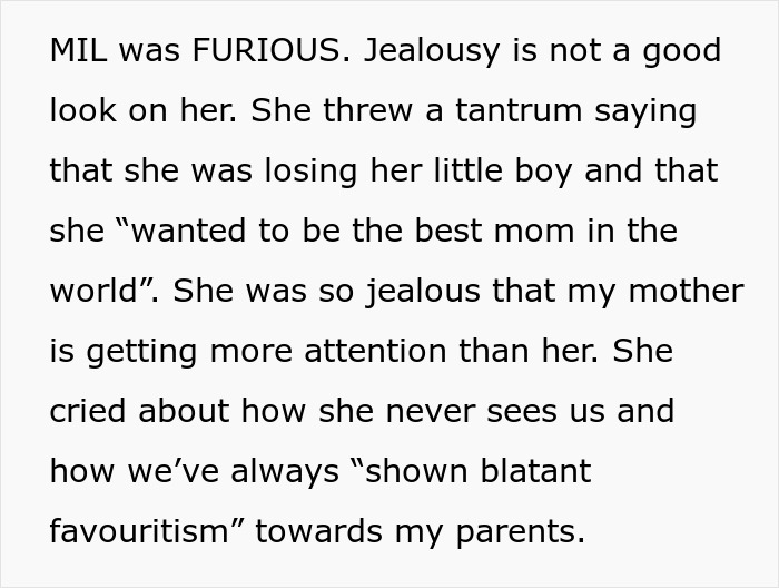 MIL With &ldquo;She Took My Son Away&rdquo; Issues Gets A Taste Of Her Own Medicine After Not Inviting Her Son And DIL On Vacation