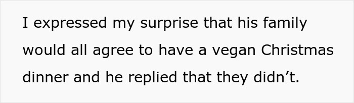 Vegan Woman Wonders "Am I A Jerk For Refusing To Host My In-Laws For Christmas?"