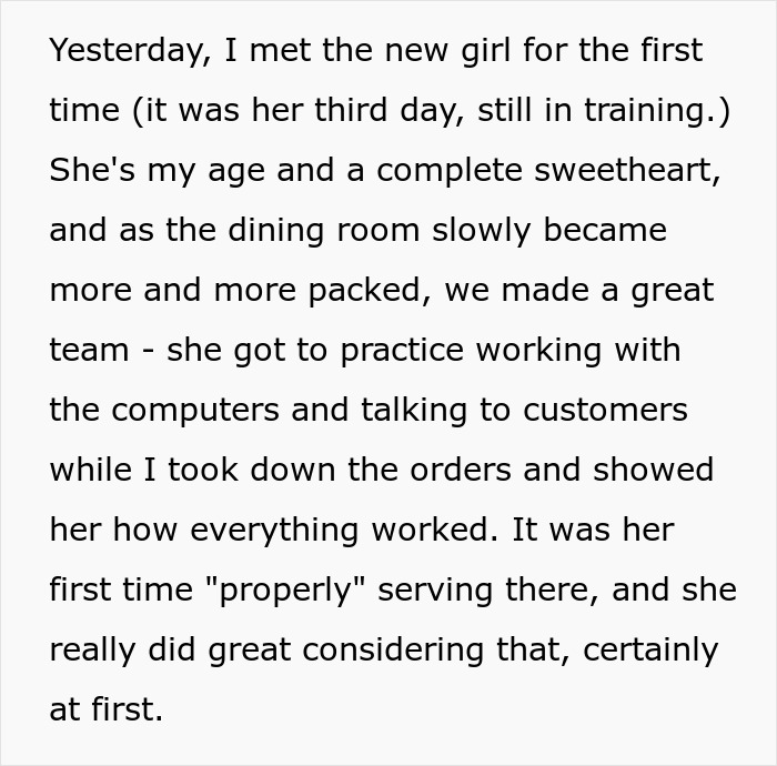 Manager Tells Waitress To Leave The New Girl Alone Or She'll Lose Her Tips While She Just Sits On Their Phones, Regrets It When Things Get Out Of Hand
