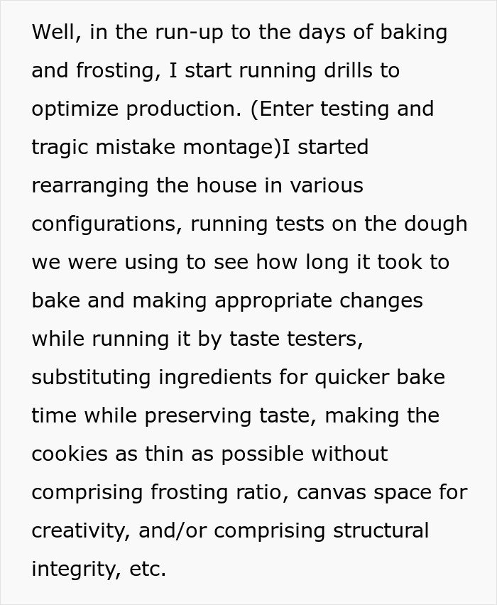 Wife Challenges Her Husband To Give Her Cookie-Baking Tradition A Try, He Ends Up Upstaging Her, Family Drama Ensues Wife Challenges Her Husband To Give Her Cookie-Baking Tradition A Try, He Ends Up Upstaging Her, Family Drama Ensues