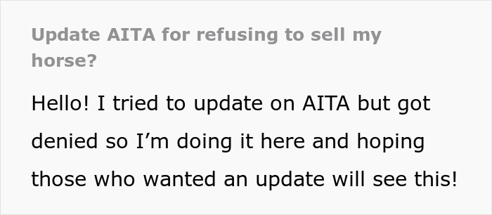 Guy Demands Girlfriend Put Down Her Horse Because He Thinks She Should &ldquo;Prioritize Their Relationship&rdquo;