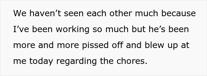 30 Y.O. Woman Asked To &lsquo;Grow Up&rsquo; By Her Boyfriend For Not Doing Any Chores After Warning Him In Advance She Won&rsquo;t Be Able To