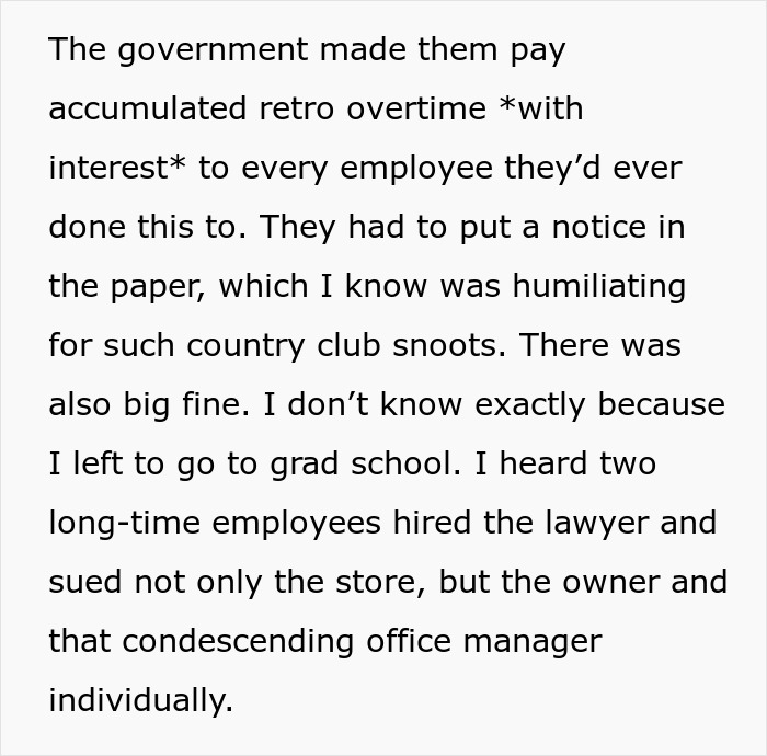 Employee Pretends To Have Accepted Boss's Explanation Of Why They Weren't Paying Him Overtime, Calls US Department Of Labor