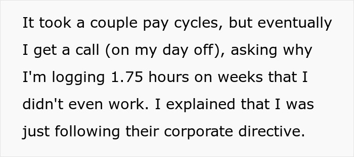 Corporate Policy Demands Employees Check Work Emails Daily, Witty Part-Timer Complies Maliciously, Charges Company For Each Check
