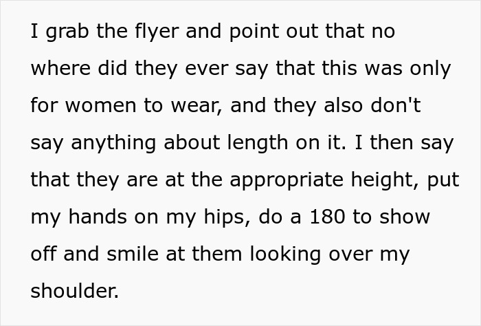 Male Nurse Maliciously Complies With Management's Gender-Biased Dress Code, Gets Them To Change It Male Nurse Maliciously Complies With Management's Gender-Biased Dress Code, Gets Them To Change It