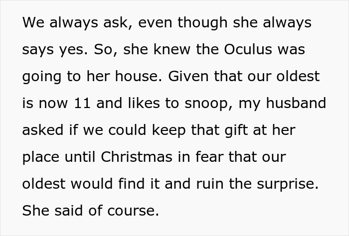 "[Am I The Jerk] For Demanding My SIL Pay Me Back For A Christmas Gift That She Destroyed That Was For My Kids And Shouldn't Have Been Touched?"