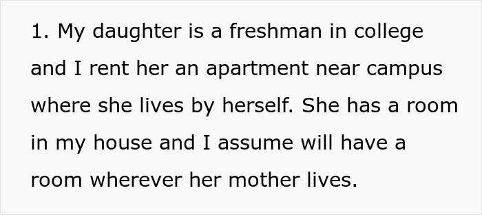 Man Allows His Ex To Live In His House Until Their Daughter Turns 18 After Divorce, But She Doesn’t Keep Her Side Of The Bargain Man Allows His Ex To Live In His House Until Their Daughter Turns 18 After Divorce, But She Doesn’t Keep Her Side Of The Bargain