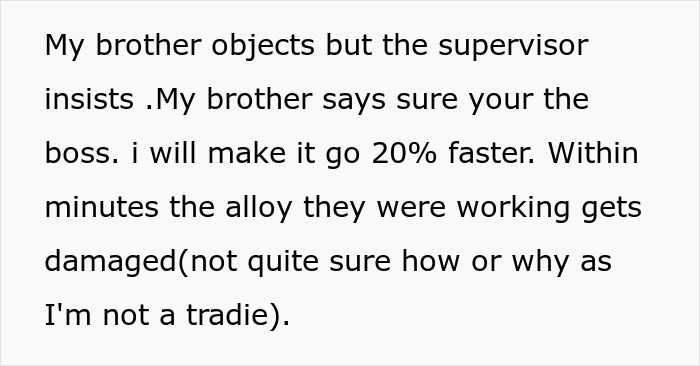 &ldquo;Sure, You&rsquo;re The Boss&rdquo;: Supervisor Insists Worker Increase Machine Speed Above Its Limits, Regrets It Within Minutes