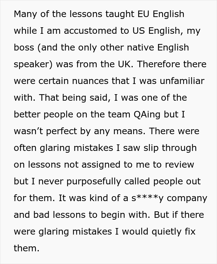 Boss Decides He Will No Longer Tolerate Grammatical Errors, Regrets That Decision After An Employee Maliciously Complies Boss Decides He Will No Longer Tolerate Grammatical Errors, Regrets That Decision After An Employee Maliciously Complies