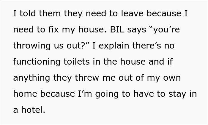 "You&rsquo;re Throwing Us Out?": Woman Throws Out Her Husband's Brother And His Two Kids From Her Home After They Broke All The Toilets
