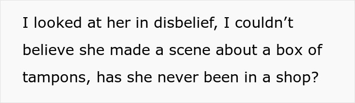 "I Looked At Her In Disbelief": 'Karen' Guest Throws A Fit At Christmas Gathering After Seeing Tampons In The Hosts' Bathroom