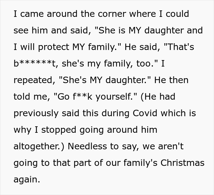 Woman Told To &ldquo;Go Screw Herself&rdquo; After She Stuck Up For Her Daughter Who Didn&rsquo;t Want To Hug A Relative