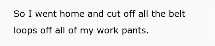 Restaurant Employee Alters Uniform To Comply With The Dress Code And Teach Her Misogynistic Manager A Lesson