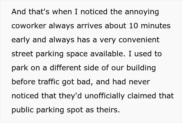 Folks Online Are Cracking Up Over This Employee's Petty Revenge On A Colleague Who Exposed Them For Arriving A Few Minutes Late