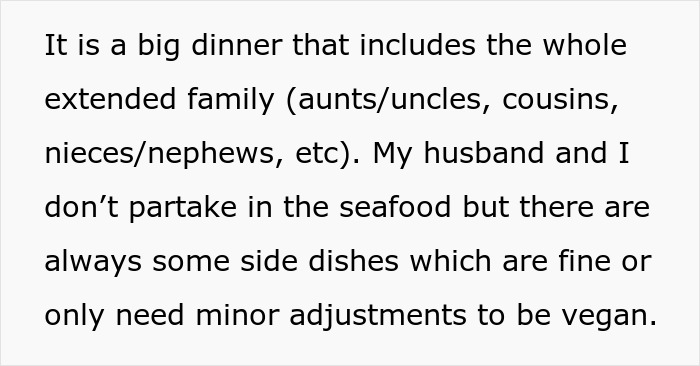Vegan Woman Wonders "Am I A Jerk For Refusing To Host My In-Laws For Christmas?"