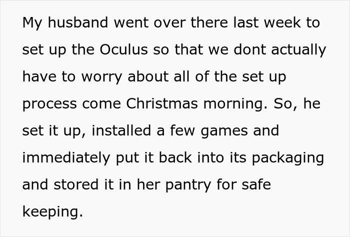 "[Am I The Jerk] For Demanding My SIL Pay Me Back For A Christmas Gift That She Destroyed That Was For My Kids And Shouldn't Have Been Touched?"