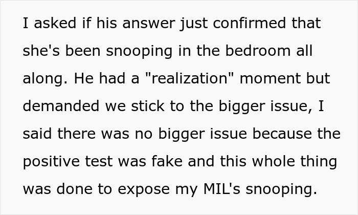 Woman Tells The Whole Family Her DIL Is Pregnant After Finding Her Positive Pregnancy Test, Is 'Heartbroken' After Discovering It Was A Trap To Expose Her Snooping Woman Tells The Whole Family Her DIL Is Pregnant After Finding Her Positive Pregnancy Test, Is 'Heartbroken' After Discovering It Was A Trap To Expose Her Snooping