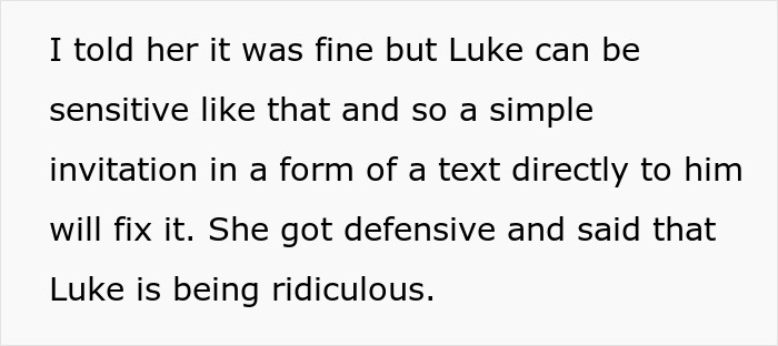 Man Wants A Personal Invitation To Christmas At In-Laws, Gets Himself And His Wife Uninvited And Tries To Put The Blame On Her