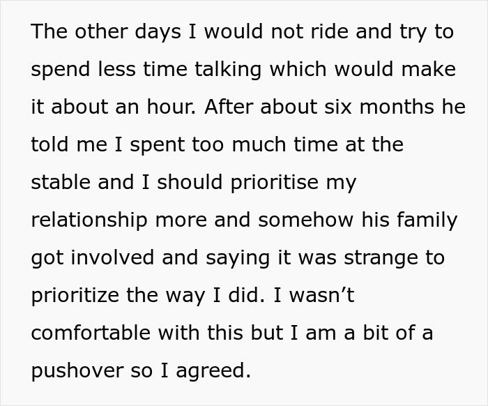 Guy Demands Girlfriend Put Down Her Horse Because He Thinks She Should &ldquo;Prioritize Their Relationship&rdquo;