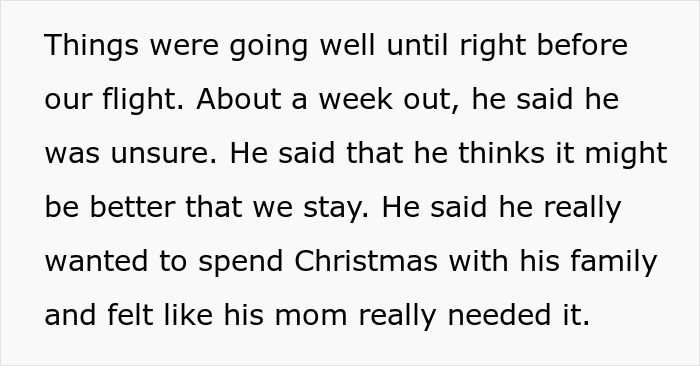 Wife Leaves To Hawaii Without Her Husband Who Wanted To Stay With His Widow Mom, Asks If She's A Jerk Wife Leaves To Hawaii Without Her Husband Who Wanted To Stay With His Widow Mom, Asks If She's A Jerk