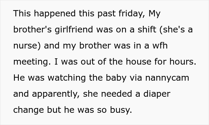 &ldquo;Am I A Jerk For Telling My Brother Off When He Berated My Daughter For Not Changing Her Cousin&rsquo;s Diaper?&rdquo;