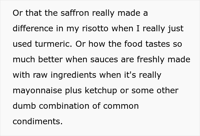 "I'm Worried That One Day They Will Find Out": Personal Chef To An Upper-Class Family Confesses About How They Really Cook Their Food