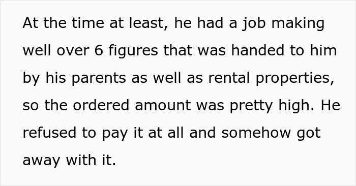 Bio Father Refuses To Pay Child Support, Gets Sued For $350K And Loses The Case Bio Father Refuses To Pay Child Support, Gets Sued For $350K And Loses The Case