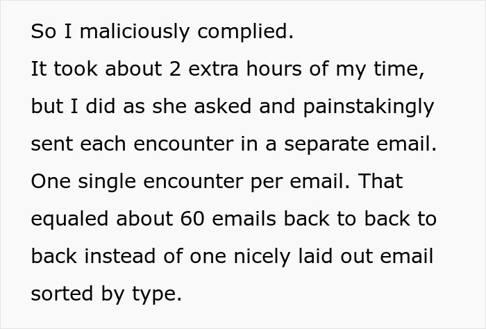 "Oh, You Want Individual Emails? You Got It": Woman Teaches A Passive-Aggressive Coworker A Lesson On Email Etiquette