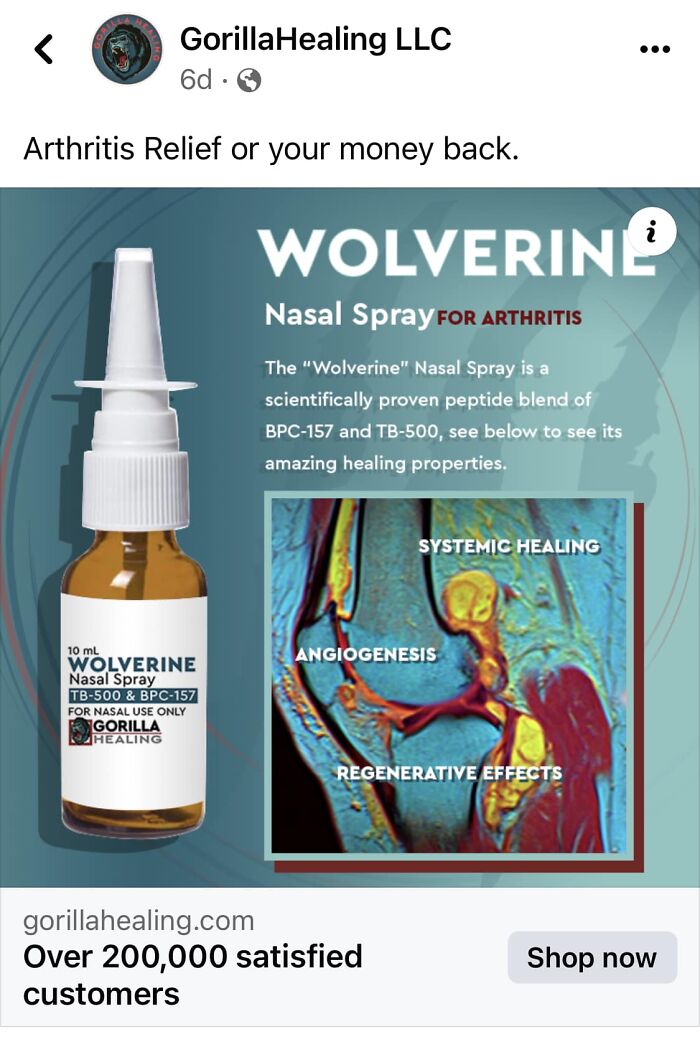 I’ll Remember This Product If I Ever Get Arthritis In My Nose