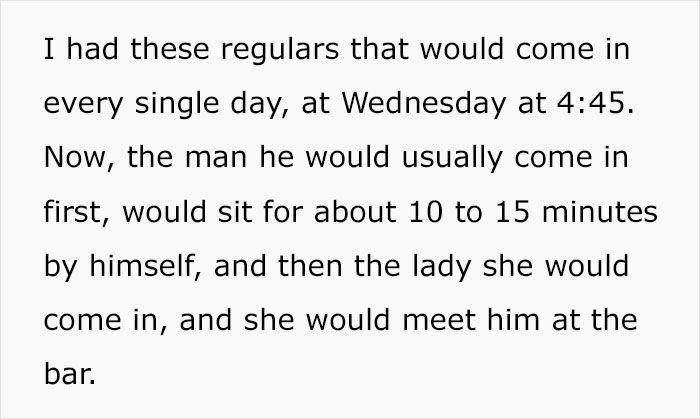 People Are Cracking Up At This Story Of A Bartender Who Accidentally Exposed A Cheating Customer Because Of Her Poor Eyesight People Are Cracking Up At This Story Of A Bartender Who Accidentally Exposed A Cheating Customer Because Of Her Poor Eyesight