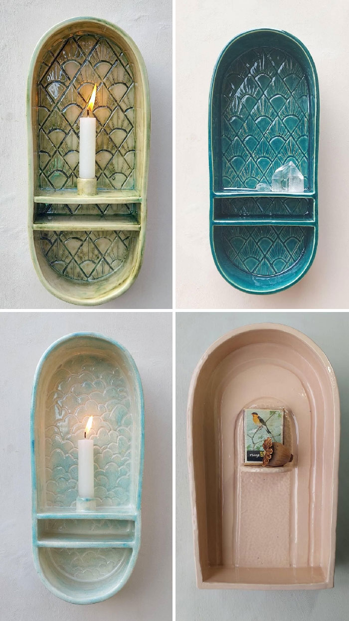 Check Out These Shrines Made By My Girlfriend. She Is Always Way Too Insecure About Her Ceramics