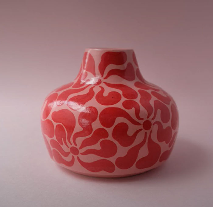 Made A Groovy 60's Inspired Psychedelic Vase!