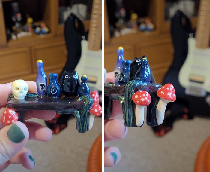 Hand Built Witch's Table