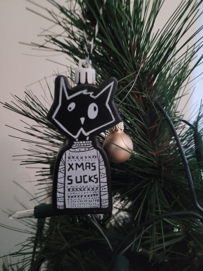 Bad Luck Cookies With A Ornament. I Am Still The Little Goth Sister It Seems. Love It