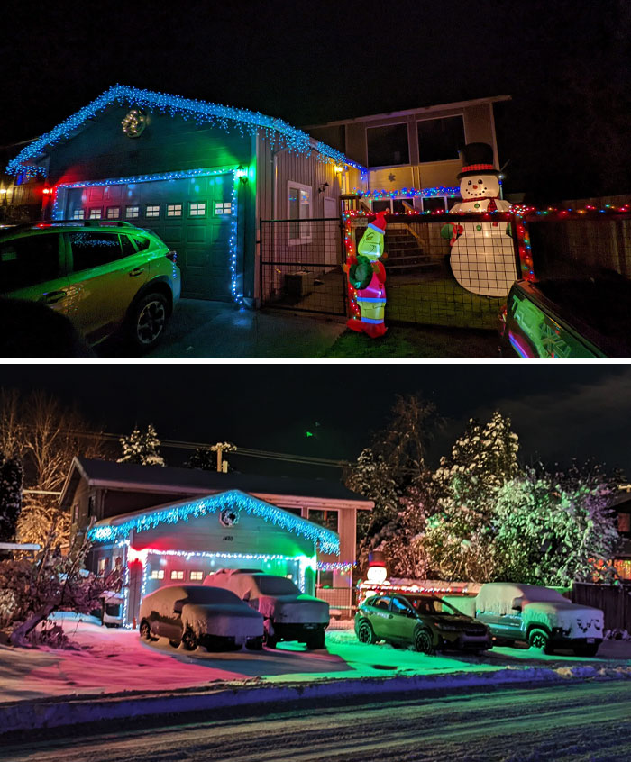 Having A House And The Money To Put Up The Lights Were Always My 2 Childhood Wishes. They Came True This Year