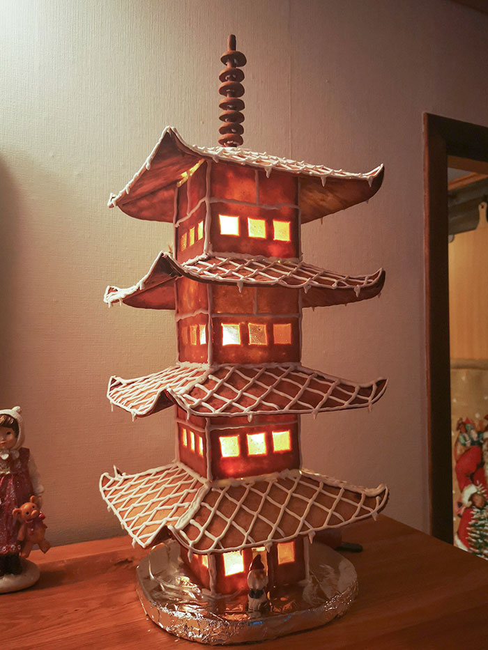 Gingerbread House My Dad Made For Christmas