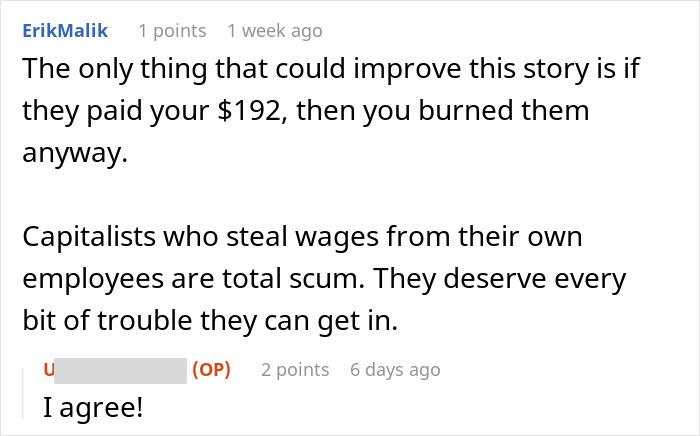 Employee Pretends To Have Accepted Boss's Explanation Of Why They Weren't Paying Him Overtime, Calls US Department Of Labor