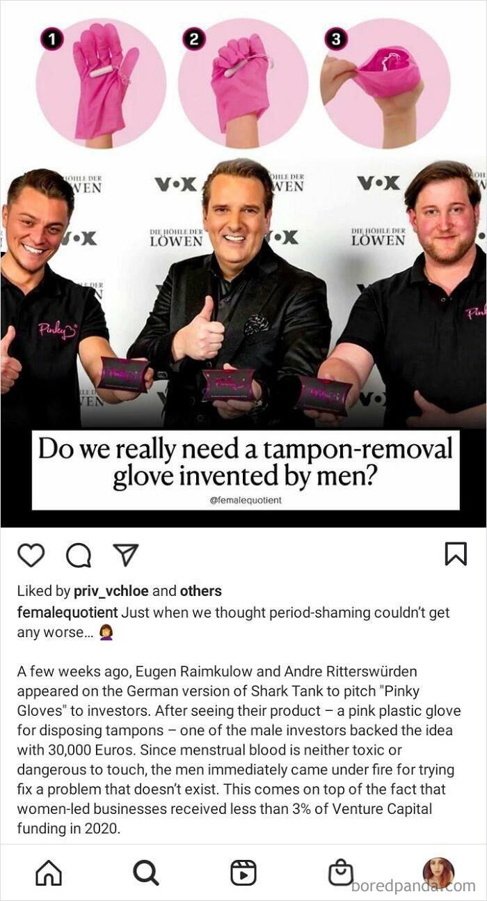 Apparently The Company Later Removed The Product, But Why Was It Even Created... And Even Then Why On Earth Is It Bright Pink