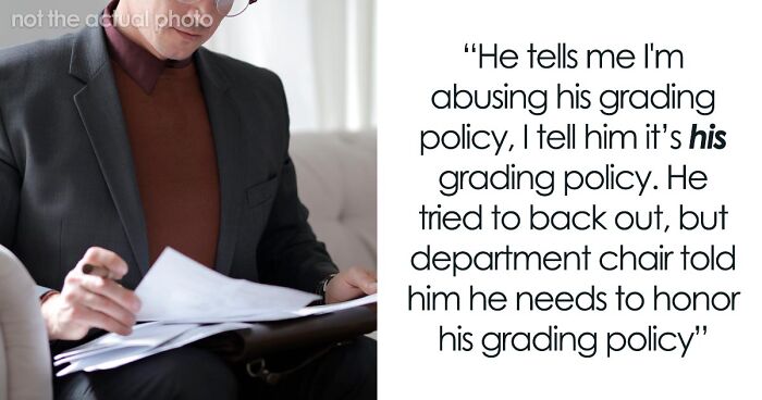 Professor Regrets His Grading System Policy After Student Maliciously Complies And Only Sends Him The Title Page For Their Assignment